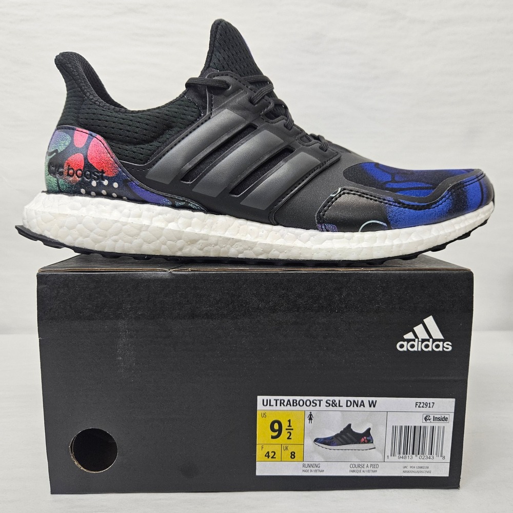 Adidas Ultraboost S&L DNA Running Shoes FZ2917 Night Flash Women's Size 9.5